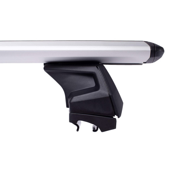 БАГАЖНИК ГРЕДИ THULE WingBar Evo Flush Rails 118 сиви за Mercedes E-Class 5 врати Estate 2016-2023 с интегрирани надлъжни греди