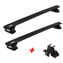 БАГАЖНИК ГРЕДИ THULE WingBar Evo Flush Rails 127 черни за Mercedes E-Class 5 врати Estate 2024- с интегрирани надлъжни греди