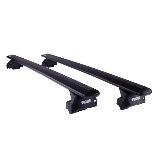 БАГАЖНИК ГРЕДИ THULE WingBar Evo Flush Rails 127 черни за Mercedes E-Class 5 врати Estate 2024- с интегрирани надлъжни греди