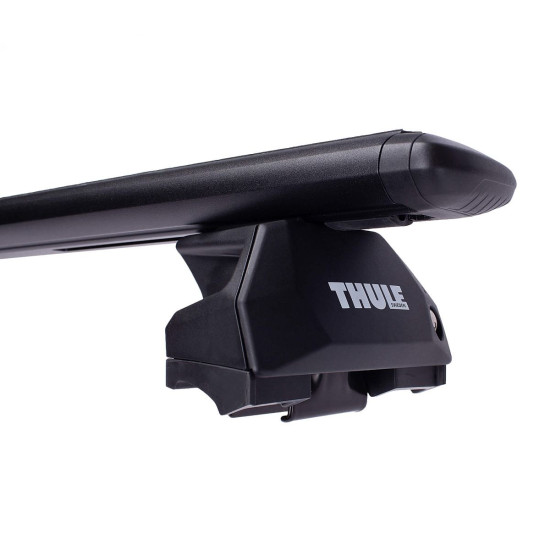 БАГАЖНИК ГРЕДИ THULE WingBar Evo Flush Rails 127 черни за Mercedes E-Class 5 врати Estate 2024- с интегрирани надлъжни греди