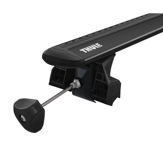 БАГАЖНИК ГРЕДИ THULE WingBar Evo Flush Rails 127 черни за Mercedes E-Class 5 врати Estate 2024- с интегрирани надлъжни греди