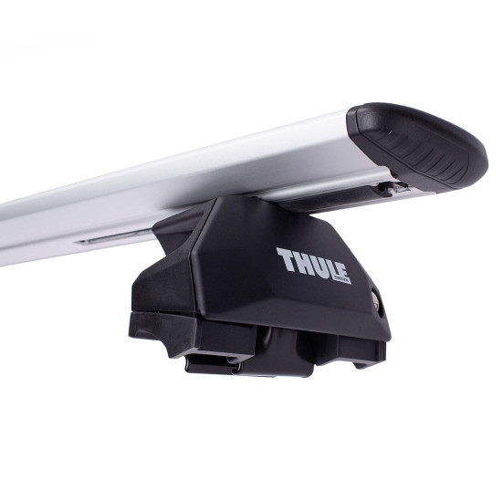 БАГАЖНИК ГРЕДИ THULE WingBar Evo Flush Rails 127 сиви за Mercedes E-Class 5 врати Estate 2024- с интегрирани надлъжни греди