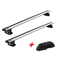 БАГАЖНИК ГРЕДИ THULE WingBar Fixpoint Evo 118 + Кит 7126 за Mercedes CLA 4 врати Coupe 2019- (C118) без фабрични надлъжни греди
