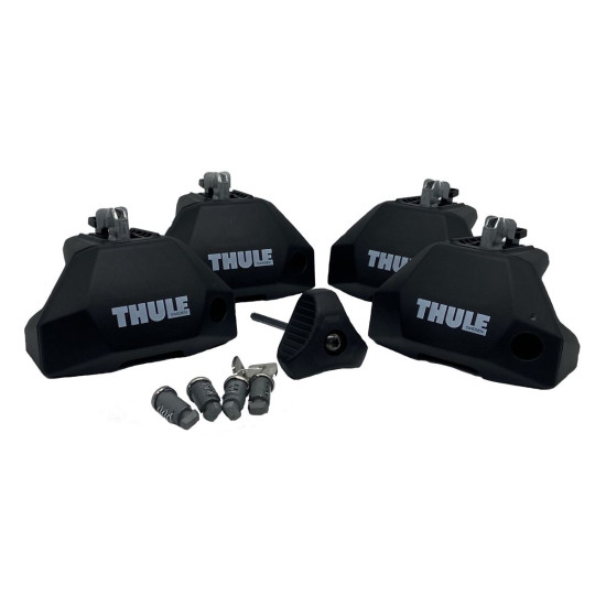 БАГАЖНИК ГРЕДИ THULE WingBar Fixpoint Evo 127 + Кит 7048 за Mercedes E-Class W213 4 врати Sedan 2016-2023 без фабрични надлъжни греди