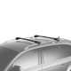 БАГАЖНИК ГРЕДИ THULE WingBar Edge Black 9585B за Mercedes C-Klasse (W204) 5 врати Estate 07-14 с фабрични надлъжни греди с просвет
