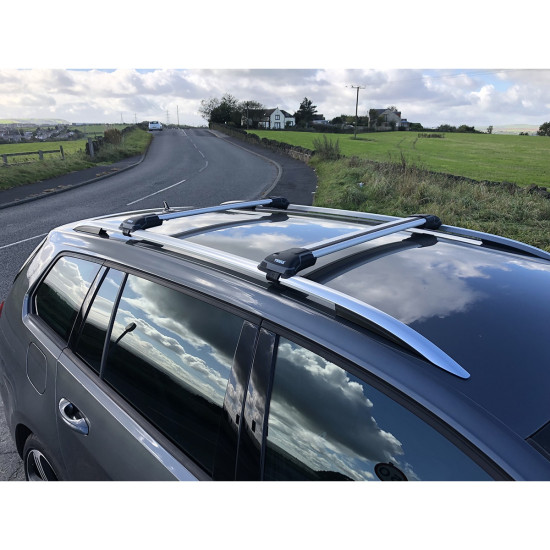 БАГАЖНИК ГРЕДИ THULE WingBar Edge Gray 9585 за Mercedes Е-Klasse (W211) 5 врати Estate 03-08 с фабрични надлъжни греди с просвет