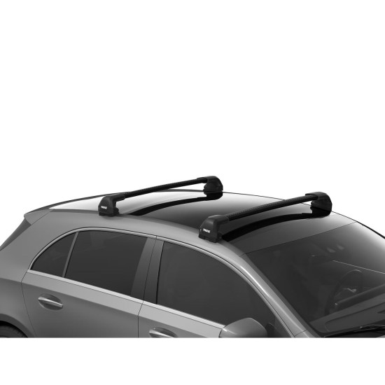 БАГАЖНИК ГРЕДИ THULE WingBar Fixpoint Edge Черни + Кит 7012 за Mercedes EQS 5 врати Hatchback 2022- без фабрични надлъжни греди