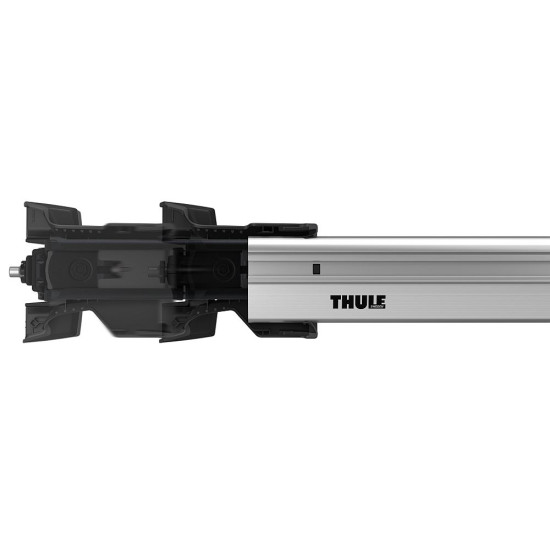 БАГАЖНИК ГРЕДИ THULE WingBar Fixpoint Edge Сиви + Кит 7012 за Mercedes EQS 5 врати Hatchback 2022- без фабрични надлъжни греди