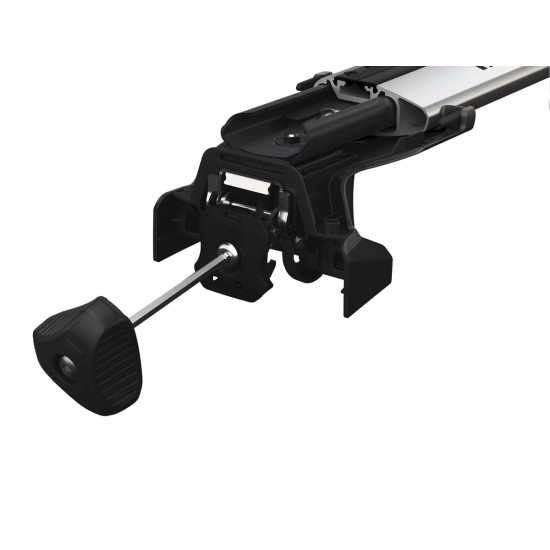 БАГАЖНИК ГРЕДИ THULE WingBar Fixpoint Edge Сиви + Кит 7012 за Mercedes EQS 5 врати Hatchback 2022- без фабрични надлъжни греди