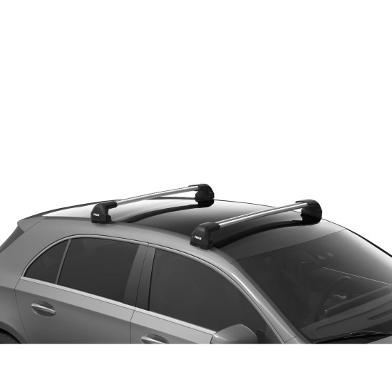 БАГАЖНИК ГРЕДИ THULE WingBar Fixpoint Edge Сиви + Кит 7140 за Mercedes EQE 4 врати Sedan 2022- без фабрични надлъжни греди