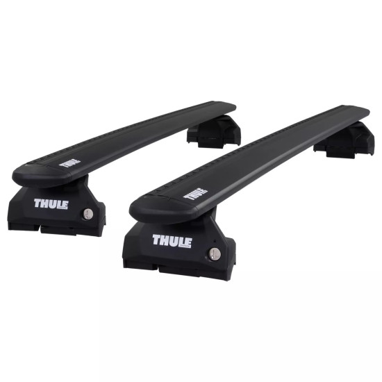 БАГАЖНИК ГРЕДИ THULE WingBar Fixpoint Evo 135 Черни + Кит 7012 за Mercedes EQS 5 врати Hatchback 2022- без фабрични надлъжни греди