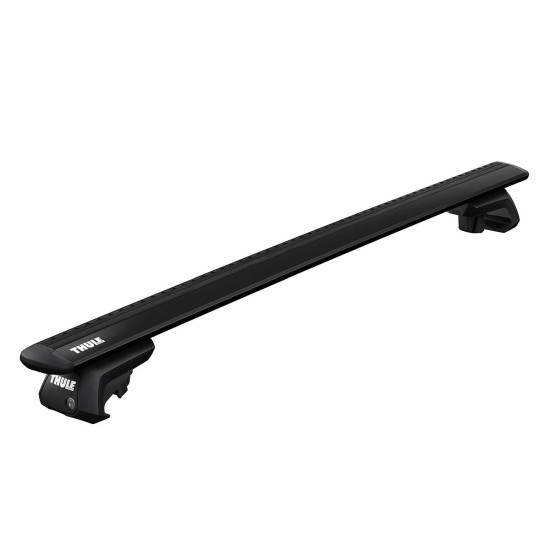 БАГАЖНИК ГРЕДИ THULE Evo Raised Rail WingBar Evo 150cm в Черно за Mercedes V-Class 5 врати Van 1997-2014 с фабрични надлъжни греди с просвет