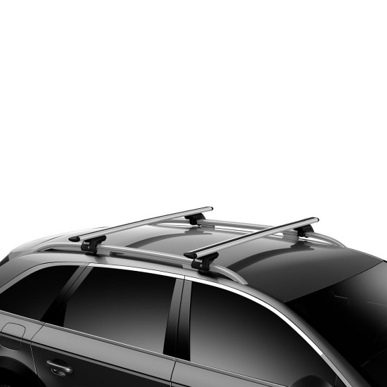 БАГАЖНИК ГРЕДИ THULE Evo Raised Rail WingBar Evo 150cm за MERCEDES-BENZ V-Class 5 врати Van 1997-2014 с фабрични надлъжни греди с просвет