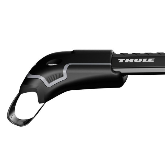 БАГАЖНИК ГРЕДИ THULE WingBar Edge 9583B в Черно за MERCEDES-BENZ X-Class 4 врати Double Cab 2018- с фабрични надлъжни греди с просвет