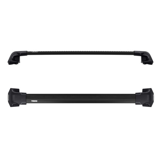 БАГАЖНИК ГРЕДИ THULE WingBar Edge Clamp Скосени Черни за Mercedes X-Class 4 врати Double Cab 2018- без фабрични надлъжни греди
