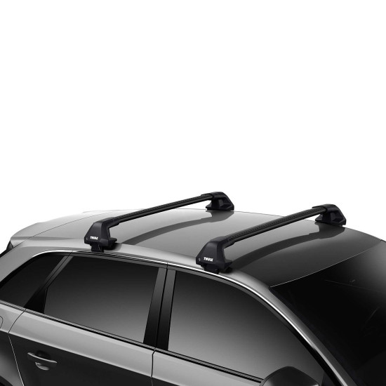 БАГАЖНИК ГРЕДИ THULE WingBar Edge Clamp Скосени Черни за Mercedes X-Class 4 врати Double Cab 2018- без фабрични надлъжни греди