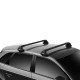 БАГАЖНИК ГРЕДИ THULE WingBar Edge Clamp Скосени Черни за Mercedes X-Class 4 врати Double Cab 2018- без фабрични надлъжни греди