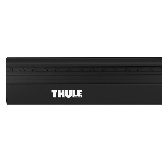 БАГАЖНИК ГРЕДИ THULE WingBar Edge Clamp Скосени Черни за Mercedes X-Class 4 врати Double Cab 2018- без фабрични надлъжни греди
