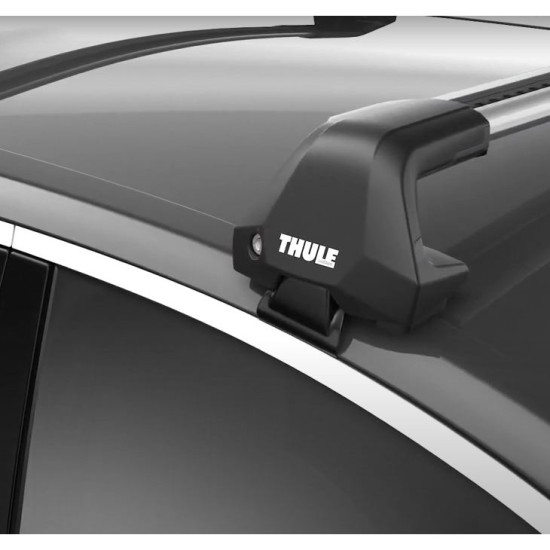 БАГАЖНИК ГРЕДИ THULE WingBar Edge Clamp Скосени Сиви за Mercedes X-Class 4 врати Double Cab 2018- без фабрични надлъжни греди