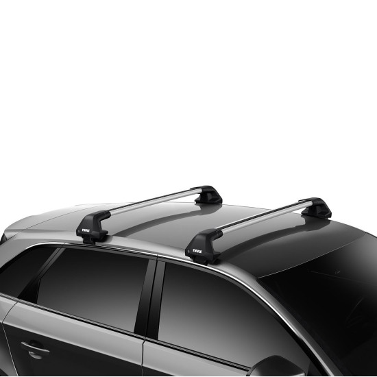 БАГАЖНИК ГРЕДИ THULE WingBar Edge Clamp Скосени Сиви за Mercedes X-Class 4 врати Double Cab 2018- без фабрични надлъжни греди