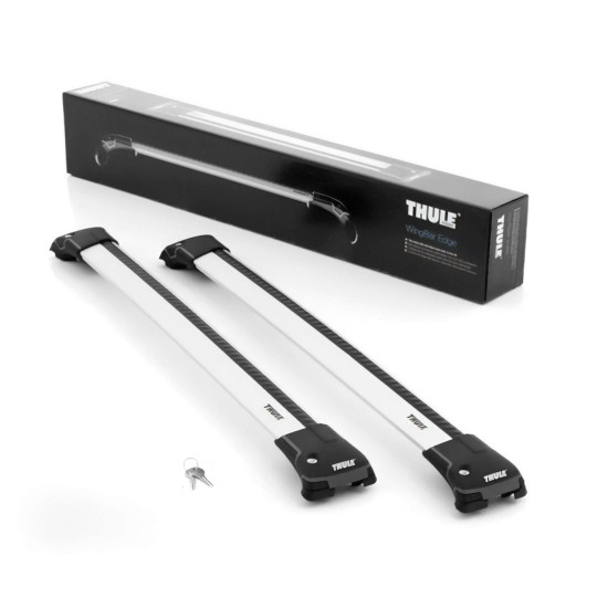 БАГАЖНИК ГРЕДИ THULE WingBar Edge Gray 9583 за MERCEDES-BENZ X-Class 4 врати Double Cab 2018- с фабрични надлъжни греди с просвет