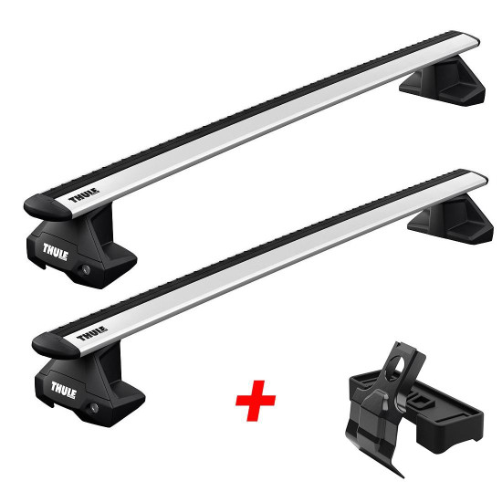 БАГАЖНИК ГРЕДИ THULE WingBar Evo Clamp 150 Сиви за Mercedes X-Class 4 врати Double Cab 18- без фабрични надлъжни греди