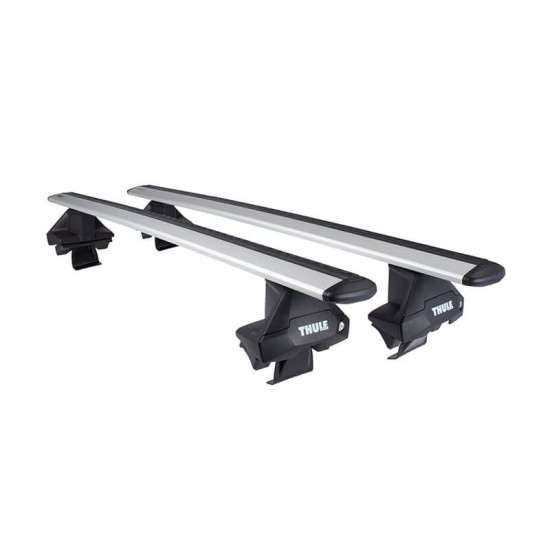 БАГАЖНИК ГРЕДИ THULE WingBar Evo Clamp 150 Сиви за Mercedes X-Class 4 врати Double Cab 18- без фабрични надлъжни греди