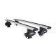 БАГАЖНИК ГРЕДИ THULE WingBar Evo Clamp 150 Сиви за Mercedes X-Class 4 врати Double Cab 18- без фабрични надлъжни греди