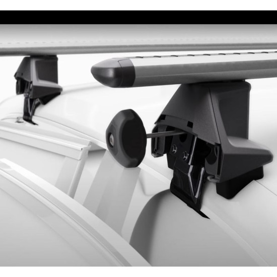 БАГАЖНИК ГРЕДИ THULE WingBar Evo Clamp 150 Сиви за Mercedes X-Class 4 врати Double Cab 18- без фабрични надлъжни греди